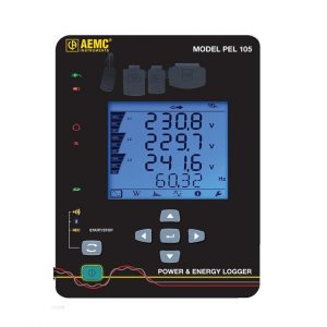 Registrador de Calidad de energía Modelo PEL 105