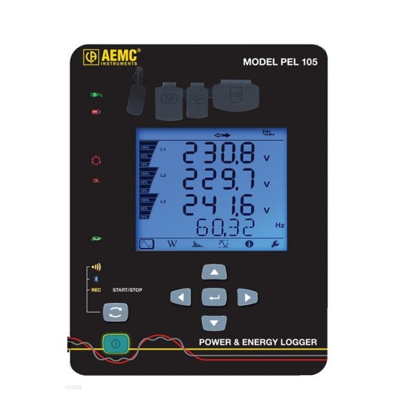 Registrador de Calidad de energía Modelo PEL 105
