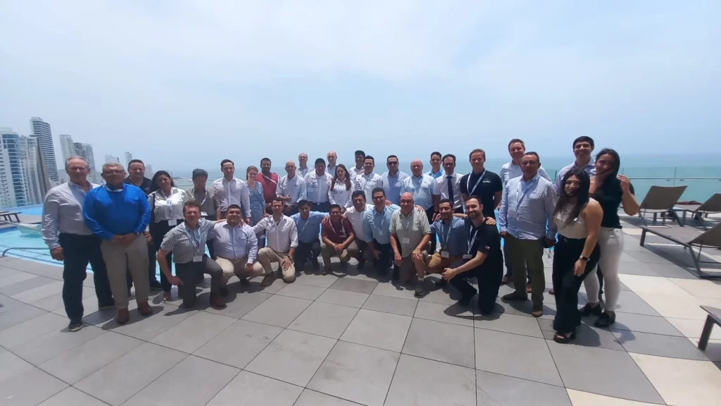 Participantes en el Regional Sales Meeting BAUR 2024.